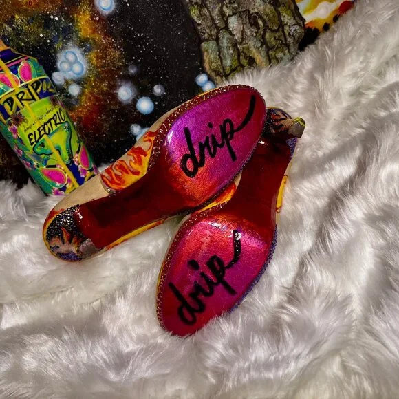 Wild Fire Heels by Drip Creations - Picture 8 of 12